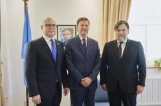 Poseta ministra Vučevića kontingentu Vojske Srbije i sedištu multinacionalne operacije UNFICYP na Kipru