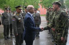  Ministar Vučević na polaganju zakletve vojnika generacije „jun 2023“