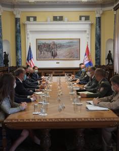 Meeting between Minister Stefanović and United States Congress delegation