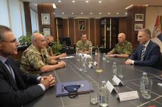 Ministar Stefanović razgovarao sa komandantom Nacionalne garde Kipra 
