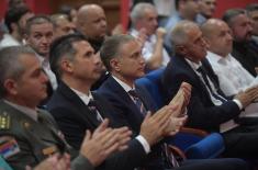 Minister Stefanović at the celebration marking Drvar Municipality Day
