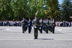 Ceremony to mark admission of 183 non-commissioned officers to professional military service