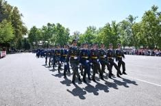 Ceremony to mark admission of 183 non-commissioned officers to professional military service