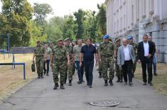 Minister Gašić attends ceremony to mark beginning of infrastructure project in Dedinje Barracks