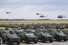 Intense preparation for “Flag 2024” demonstration of Serbian Armed Forces’ capabilities