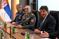 Minister Gašić meets with Commander of U.S. Air Forces in Europe-Africa General Hecker
