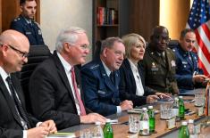 Minister Gašić meets with Commander of U.S. Air Forces in Europe-Africa General Hecker