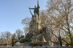 Ministry of Defence and Serbian Armed Forces delegations lay wreaths to mark Veterans Day