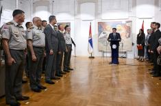 Министар Гашић отворио изложбу „Косовски бој - жива историја Србије“ у Крушевцу
