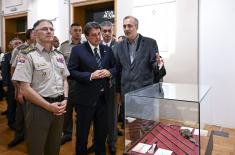 Minister Gašić Opens Exhibition “Battle of Kosovo - Living History of Serbia” in Kruševac