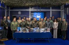 Media Centre “Odbrana” presents its titles to foreign military attachés
