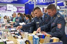 Eventful day at Book Fair stand of Ministry of Defence and Serbian Armed Forces