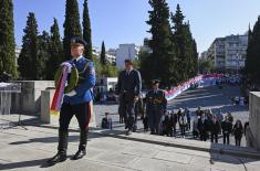 Ministar Gašić otkrio spomen-bistu Đorđu Mihailoviću i prisustvovao obeležavanju 106. godišnjice proboja Solunskog fronta