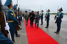 Ministar Gašić stigao u zvaničnu posetu Republici Kazahstan