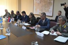 Састанак министра Гашића са министром индустрије и грађевине Шарлапаевим у Астани