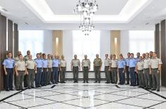 Reception for Officers upon Completion of General Staff Course