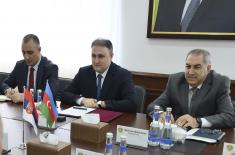 Minister Gašić meets with Azerbaijani Minister of Defence Industry Mustafayev