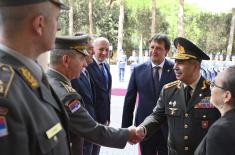Meeting between defence ministers of Serbia, Azerbaijan in Baku