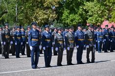 Ceremony to mark admission of 183 non-commissioned officers to professional military service