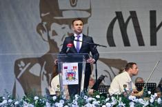 Ceremony honouring Field Marshal Živojin Mišić held