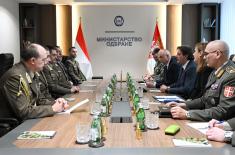 Minister of Defence meets with Chief of Defence Staff of Hungary