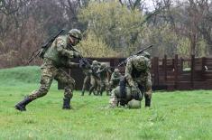 Military Academy cadets demonstrate their skills