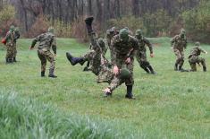 Military Academy cadets demonstrate their skills