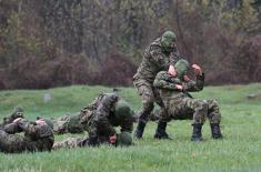 Military Academy cadets demonstrate their skills