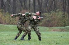 Military Academy cadets demonstrate their skills