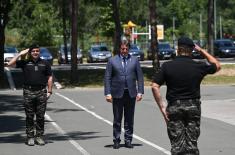  Ministar Gašić obišao Odred vojne policije specijalne namene „Kobre“
