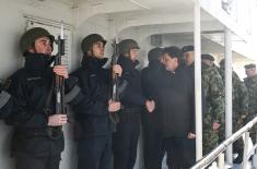 Minister of Defence visits River Flotilla members