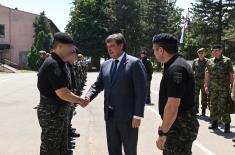  Ministar Gašić obišao Odred vojne policije specijalne namene „Kobre“