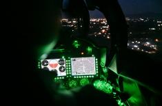 Daytime and night-time flight training