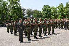  Министар Гашић на полагању заклетве војника генерације „јун 2024“