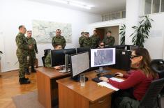 Visit to Central Logistic Base and Military Geographical Institute