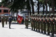 Minister Gašić visits 4th Army Brigade