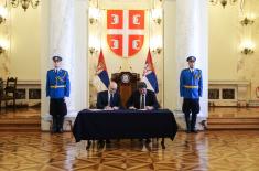 Handover of duties at Ministry of Defence