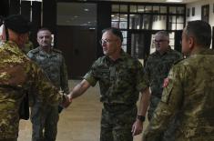 Meeting between Chief of Serbian Armed Force General Staff, KFOR Commander