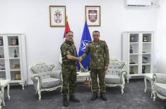 Meeting between Chief of Serbian Armed Force General Staff, KFOR Commander