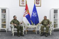 Meeting between Chief of Serbian Armed Force General Staff, KFOR Commander