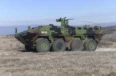 High mobility and protection levels of Lazar 3 combat vehicle