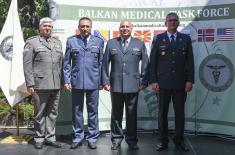 Република Србија преузела командне дужности Балканских војномедицинских снага