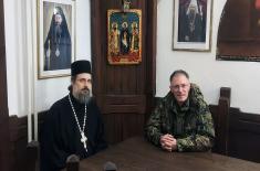 Chief of General Staff visits Studenica Monastery