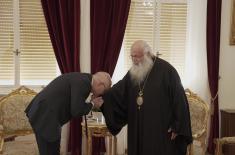 Сусрет министра Вучевића и кипарског архиепископа Георгиоса 