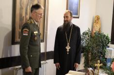 Посета начелника Генералштаба манастиру у Сукову