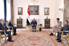 Састанак министра Вучевића са председником Египта ел Сисијем 