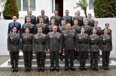 New officers admitted to Serbian Armed Forces units