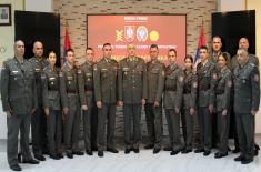 New officers admitted to Serbian Armed Forces units