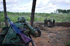 Successful firings of the Serbian Armed Forces at the Luga firing range near St. Petersburg