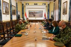 Minister Stefanović meets with General Romulusz Ruszin-Szendi